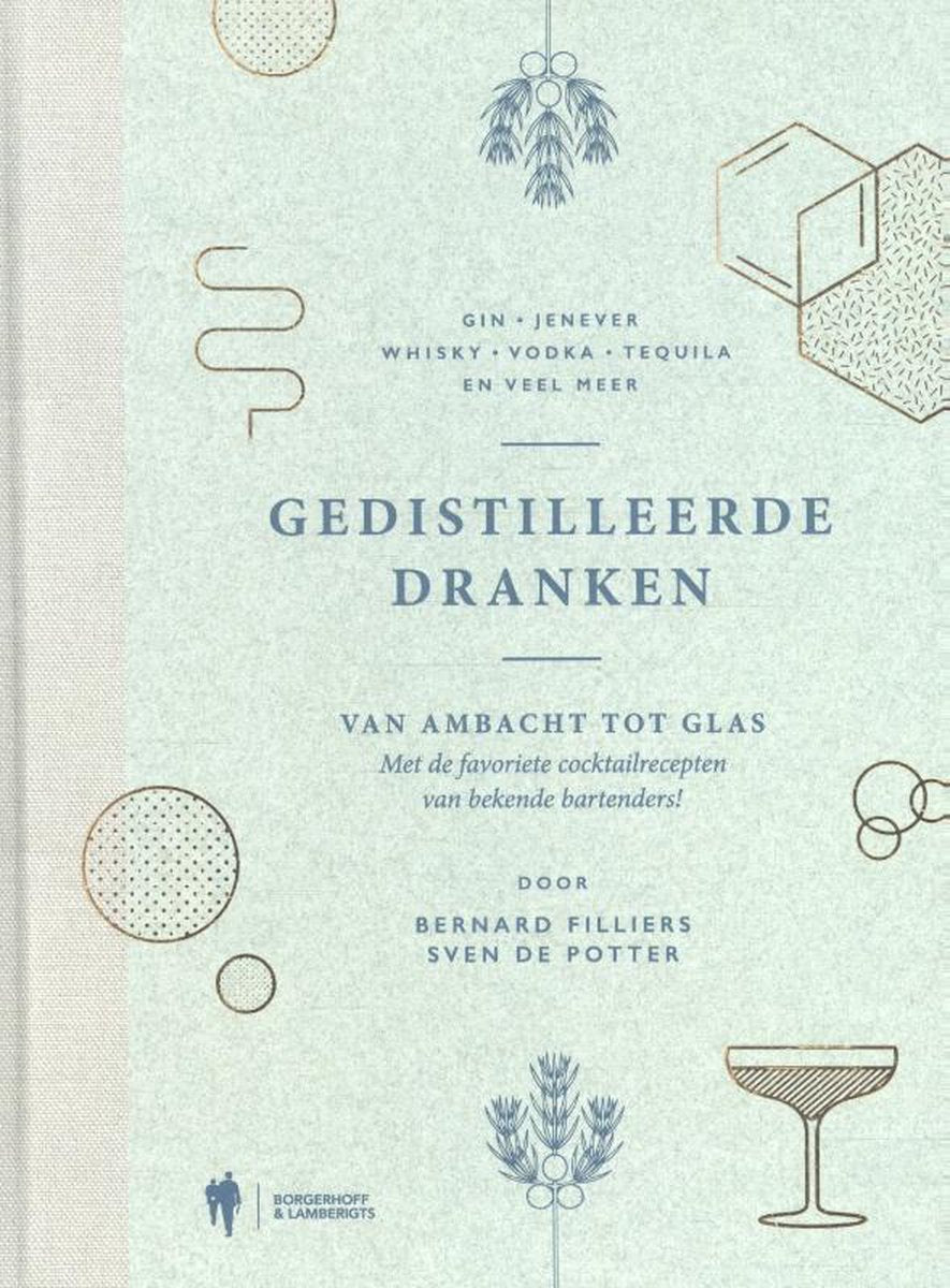 Boek "Gedistilleerde Dranken" door Bernard Filliers