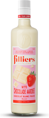 Witte chocolade - Aardbei
