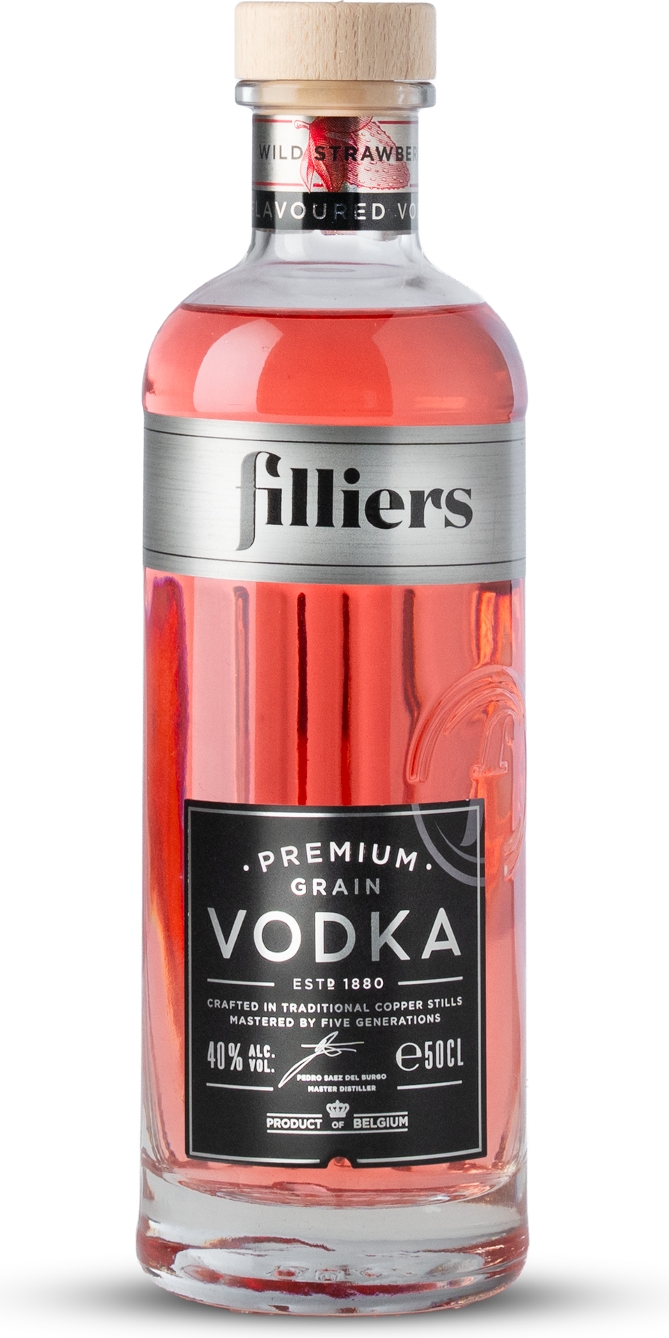 Strawberry vodka