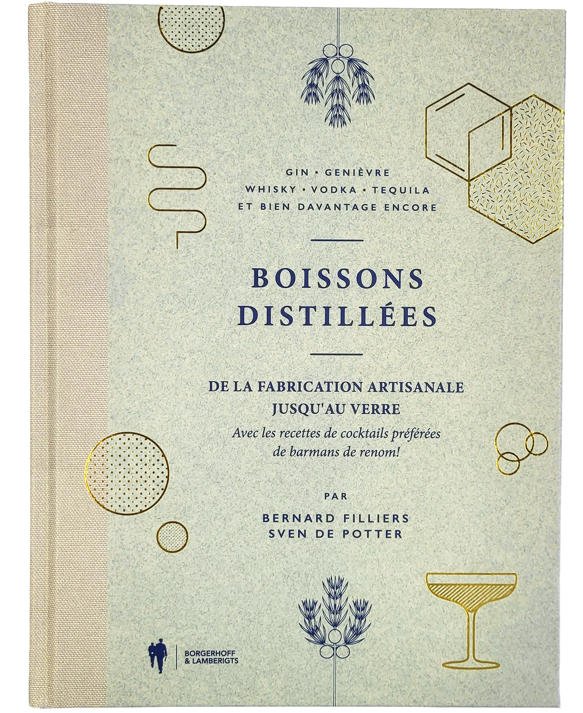 Boek "Gedistilleerde Dranken" door Bernard Filliers