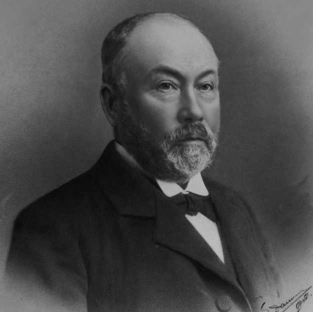 Portret van de stichter van Filliers Distillery